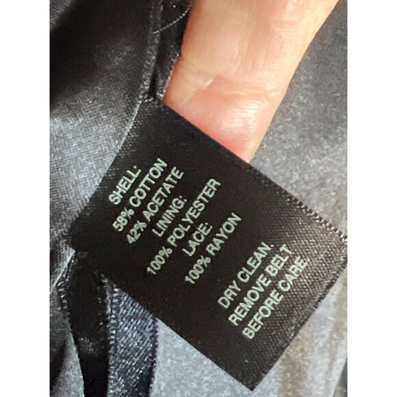 White House Black Market Little Black Dress Size 10 with Pockets - Picture 6 of 11